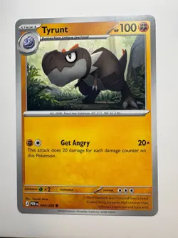 Pokemon TCG BOTH Tyrunt 044/088 and Tyrantrum 045/088 Perfect Order NM - Image 3