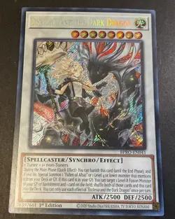 🔥✨ Yu-Gi-Oh Ecclesia and the Dark Dragon BPRO-EN041 – Secret Rare CLEAN ✨🔥 - Image 1