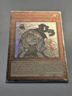 Astellar of the White Forest RA05-EN100 Starlight Rare Stamped Yugioh Alt Art - Image 2