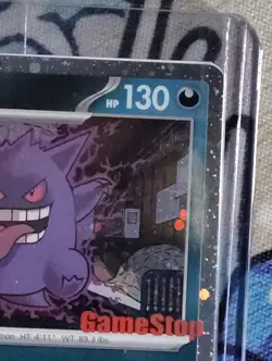 Pokemon Gengar050/088GameStop Promo Holo Stamped Promo Card swirl🌀👍Centering! - Image 5