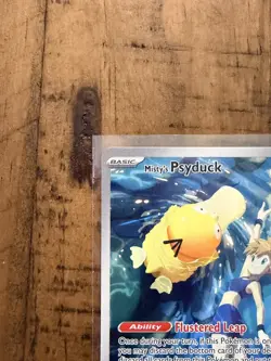 Pokemon Misty's Psyduck Full Art Holo Rare Card 193/182 Set 151 2023 - Image 3