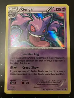 Gengar 35/83 XY Generations Pokemon TCG Holo Rare Card - Image 1