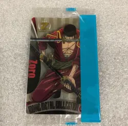 PREORDER Zoro One Piece x Morinaga Wafer Clear Card Sealed - Image 1