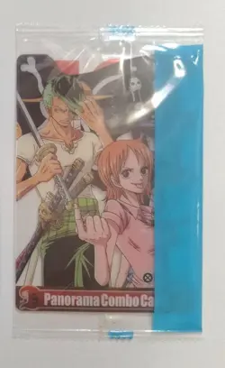 PREORDER Nami Zoro Brook One Piece x Morinaga Wafer Clear Card Sealed - Image 1