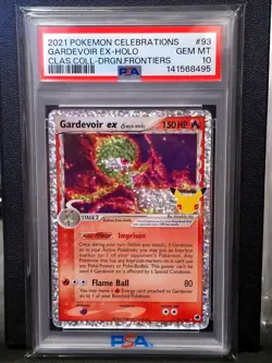 Pokemon Gardevoir EX Classic Collection Celebrations Card 93/101 PSA 10 GEM MINT - Image 1