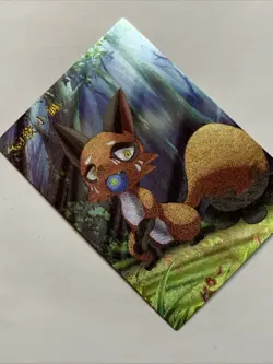 Nickit Fox Thief Pokemon 827 Foil Holo Card Anime Rare Full Art Arcade Pokedex - Image 4