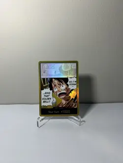 One Piece TCG - DON!! Card (Luffy) (Gold) - Adventure on Kami's Island OP15-EB04 - Image 1