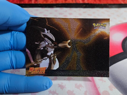 Pokemon Topps Movie card HOLO /Black label/ no.7 "Trying out the new toy" - Image 1