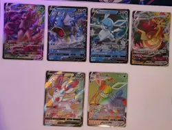 Pokemon Evolving Skies V/Vmax/Full Art Trainer Card Lot - Image 3