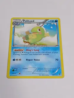 Politoed 18/111 Non Holo XY - Furious Fists - Pokemon Card - NM - Image 1