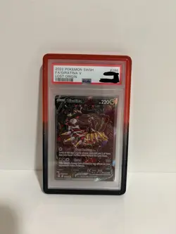 PSA Graded Card Case / Slab Bumper Guard - New - Red & Black - Image 1