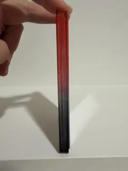 PSA Graded Card Case / Slab Bumper Guard - New - Red & Black - Image 3