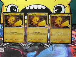 Pikachu Pokemon Day 2026 051/162 LOT OF 3 TCG - Image 1