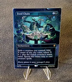 Magic The Gathering Food Chain P 0133 Foil Promo Borderless - Image 1