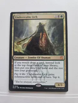 MTG Underrealm Lich Ravnica: Clue Edition Regular - Image 1