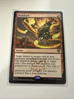 1x Flashback - NM - Secrets of Strixhaven MTG - Image 1