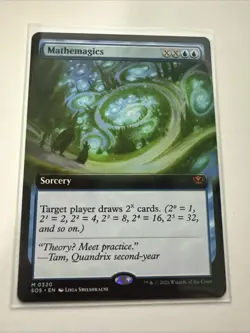 Mathemagics (Extended Art) Secrets of Strixhaven Regular - Image 1