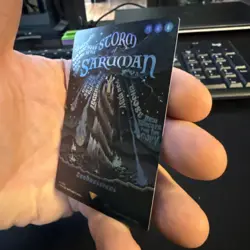 Storm of Saruman (Borderless Poster Foil) Lord of the Rings 733 NM - Image 3