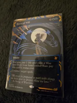 Force of Will (Borderless) Secrets of Strixhaven Magic The Gathering - Image 2