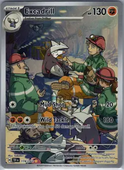 Excadrill 174/162 SV05: Temporal Forces - Pokemon Card - NM - Image 1