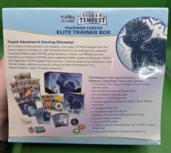 Sealed Pokemon Center Exclusive Silver Tempest Elite Trainer Box SWSH12 ETB - Image 2
