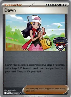 Dawn 087/094 Pokemon TCG Regional Championship Stamped Promo Exclusive 2026 - Image 1