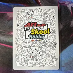 Ditto (Tauros) #61 - Holo Foil - After Skool Hobby Series 2 Fan Art- Pokemon - Image 2