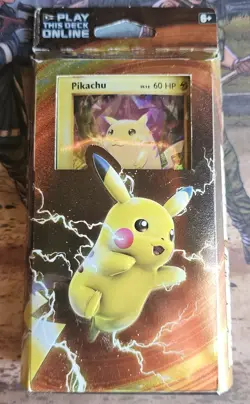 1 x Sealed Pokemon "Pikachu Power" Evolutions Theme Deck - Image 1