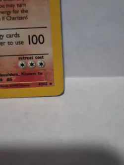 Charizard 4/102 Base Set 1999 Holo Rare Pokemon TCG Card - Image 5