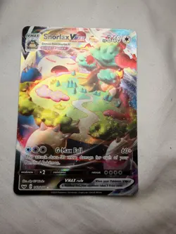 Pokemon Snorlax VMAX Sword & Shield Base Set 142/202 54 Very Clean Mint - Image 1