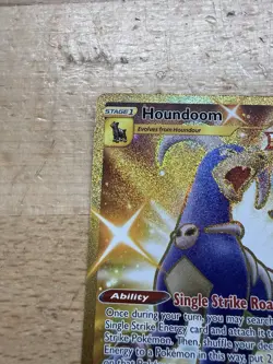 Pokemon TCG Houndoom 179/163 Holo Secret Rare Near Mint NM - Image 4