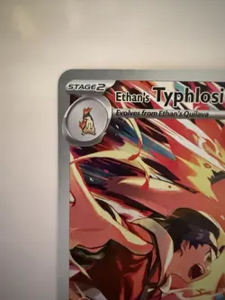 Pokemon TCG Ethan's Typhlosion Destined Rivals Illustration 190/182 NM - Image 2
