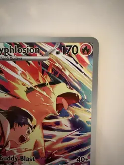 Pokemon TCG Ethan's Typhlosion Destined Rivals Illustration 190/182 NM - Image 3