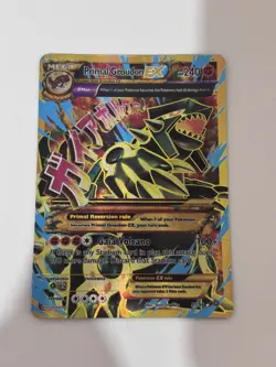 Pokemon TCG: Primal Groudon Ex 97/98 Ancient Origins Shiny Full Art HP - Image 1