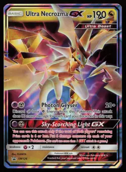 Ultra Necrozma GX - SM126 Holo Promo Sun & Moon Promo Pokemon LP - Image 1