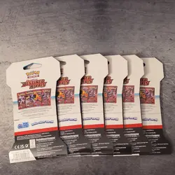 Pokemon Scarlet & Violet Destined Rivals 6 Sleeved Booster Packs English TCG - Image 2