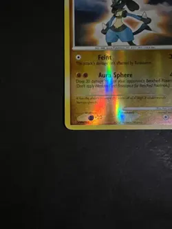 Lucario 6/130 Diamond & Pearl Holo Rare Pokemon TCG - LP Vintage - Image 2