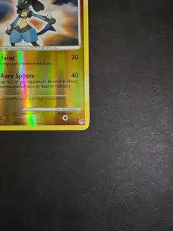 Lucario 6/130 Diamond & Pearl Holo Rare Pokemon TCG - LP Vintage - Image 3