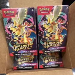 Pokemon TCG Ascended Heroes Booster Bundles. Lot of 4 **In Hand** Ready To Ship - Image 1