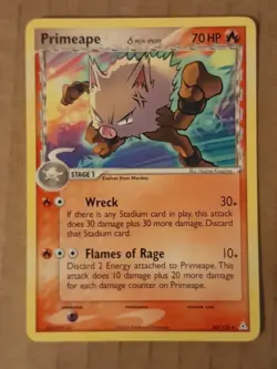 Pokemon Primeape 50/110 ex Holon Phantoms NM-MT See Pictures - Image 1