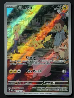 Pikachu Illustration Rare Scarlet & Violet 151 173/165 Pokemon TCG LP+ - Image 2