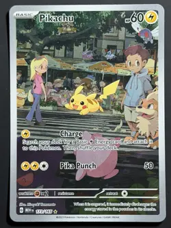 Pikachu Illustration Rare Scarlet & Violet 151 173/165 Pokemon TCG LP+ - Image 4