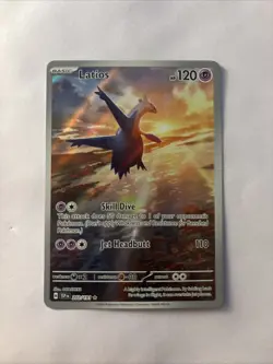 Pokemon TCG Latios 203/191 S&V Surging Sparks FA Illustration Rare Holo - Image 2
