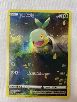 Turtwig Pokemon • Holo Rare • GG31/GG70 Crown Zenith: Galarian Gallery NM - Image 1