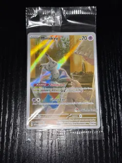 Mimikyu 075 Paldean Fates Pokemon Center Sealed Promo - Image 1