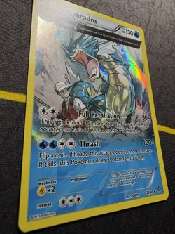 Pokemon TCG Gyarados 21/98 Holo Ancient Origins LP Condition - Image 4