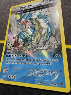 Pokemon TCG Gyarados 21/98 Holo Ancient Origins LP Condition - Image 5