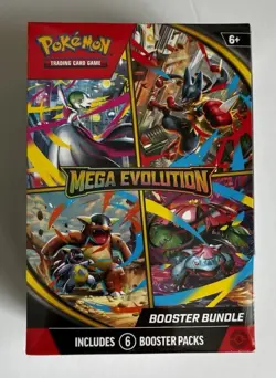 Pokemon TCG: Mega Evolution Booster Bundle ( 6 packs) NEW /Sealed - Image 1