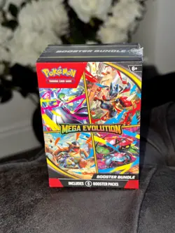 Pokemon TCG: Mega Evolution Booster Bundle (6 Packs) - New & Sealed - In Hand - Image 1