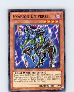 Yu-Gi-Oh TCG Exarion Universe BP01-EN126 Unlimited Starfoil Rare Card NM - Image 1